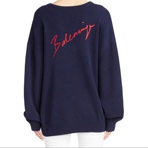 Balenciaga Logo Sweater